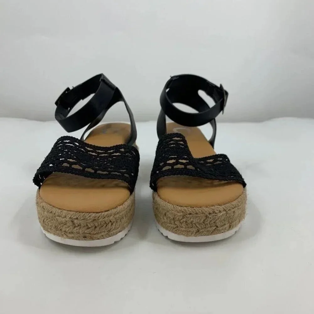 Journee Collection‎ Women's Comfort Foam Lizette Sandals Size 6.5 NWOB